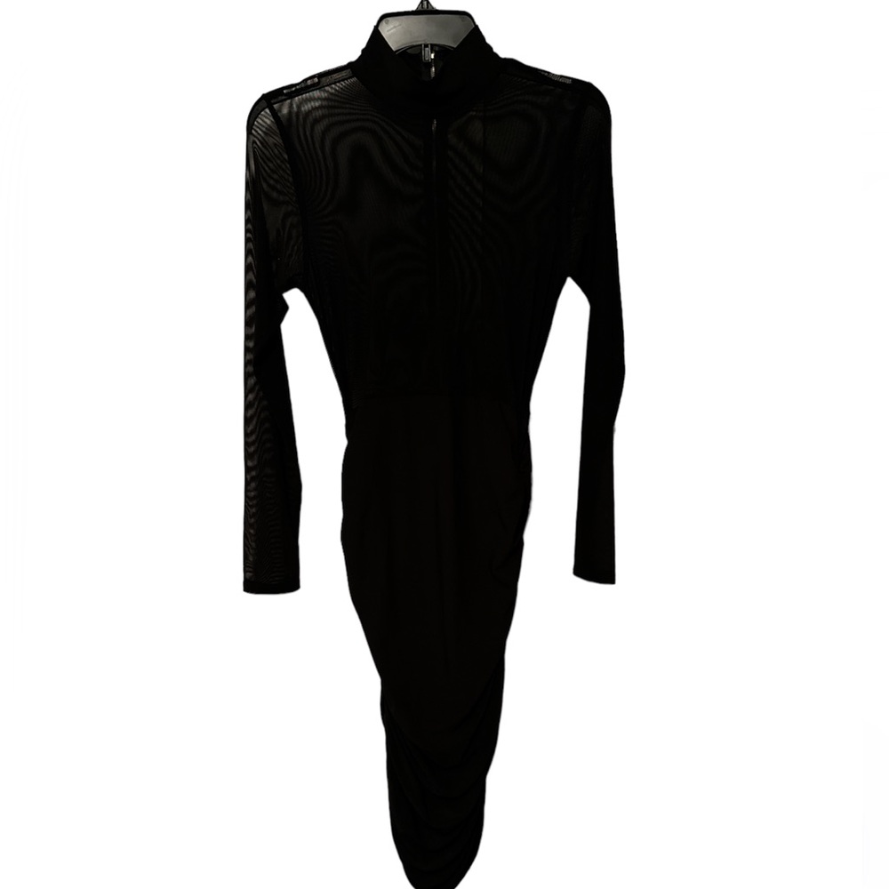 NEW SHEER SIZE MEDIUM DRESS